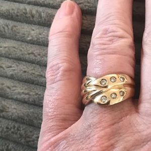 14k Diamond Ring
